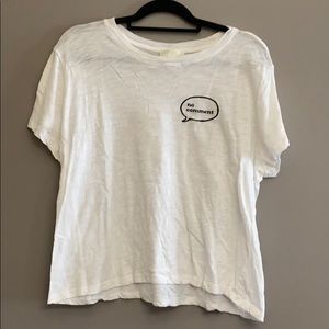 White Forever 21 Juniors Top